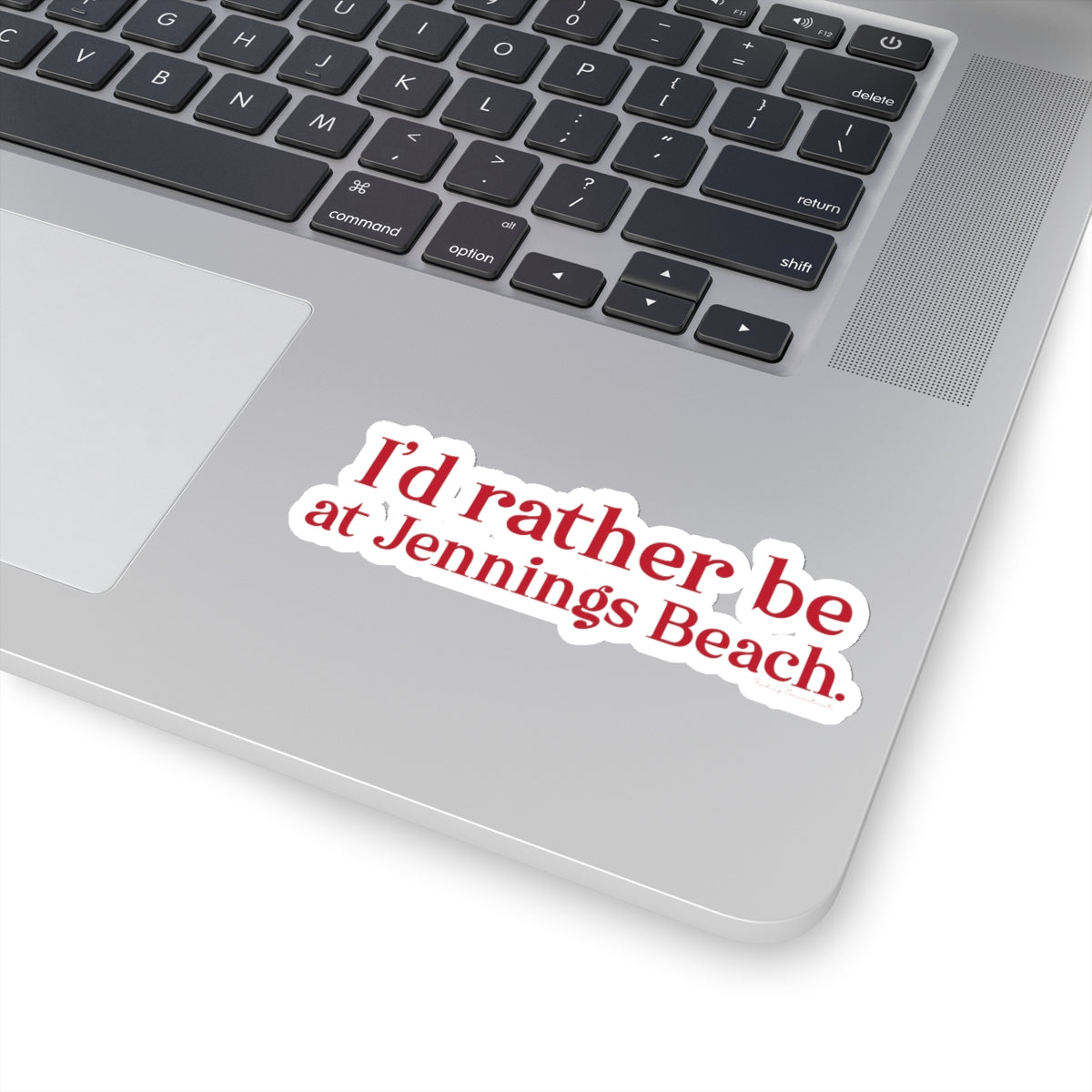 jennings beach fairfield conneticut sticker