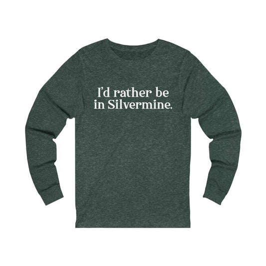I'd rather be in Silvermine.   I’d rather be  in Rowayton  Norwalk Connecticut tee shirts, hoodies sweatshirts, mugs and other apparel, home gifts and souvenirs. Proceeds of this collections goes to help Finding Norwalk and Finding Connecticut’s brand. Free USA shipping