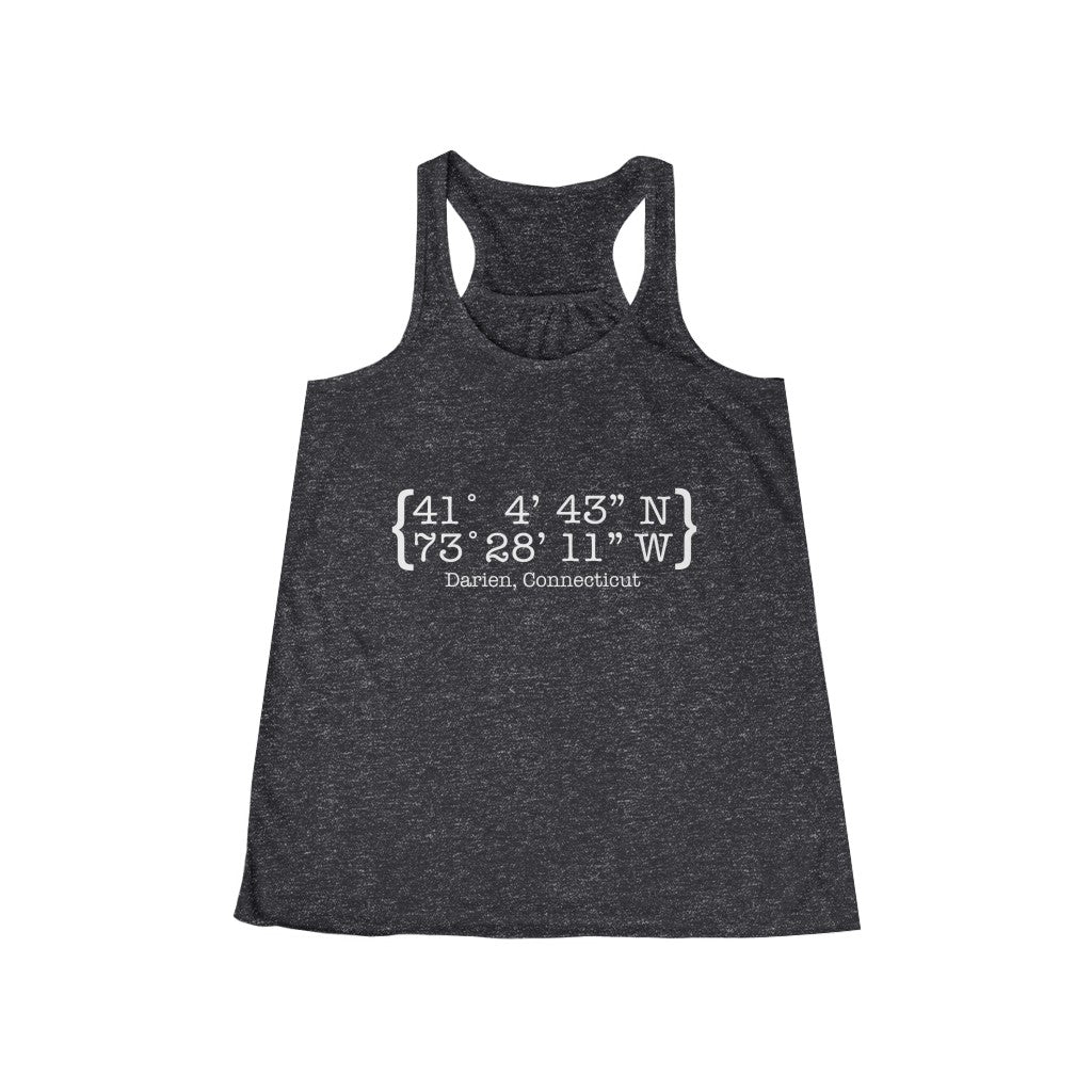 darien ct / connecticut womens tank top shirt