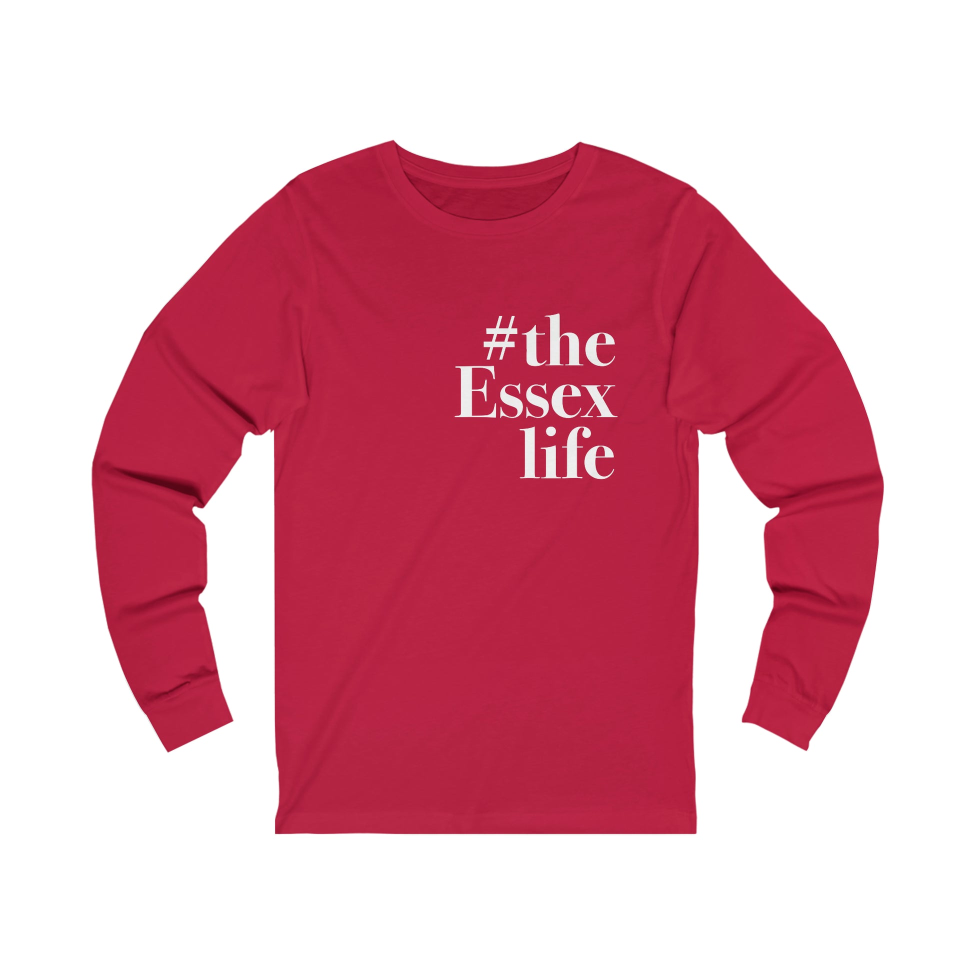essex ct long sleeve tee shirt, #theessexlife, essex connecticut shirts gifts and apparel