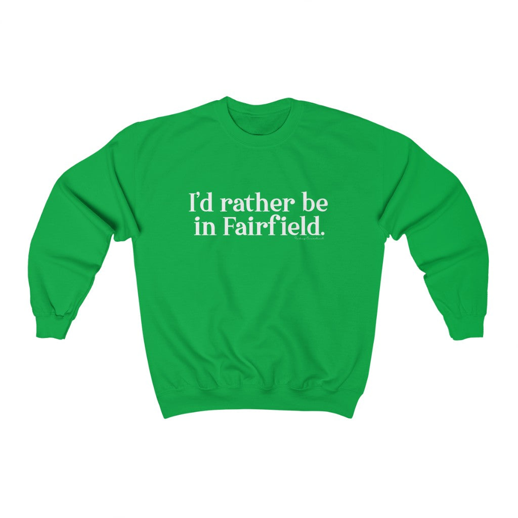 I'd rather be in Fairfield travel mug, hoodies, sweatshirts, shirts, home gifts and apparel. Unless noted proceeds go to help grow Finding Fairfield and Finding Connecticut's brand. Free shipping on all products.