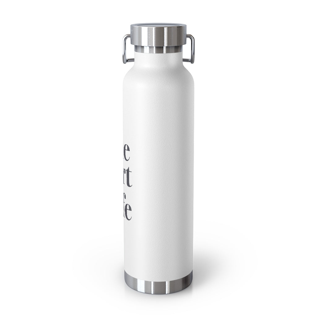 #thewestportlife 22 oz Vacuum Insulated Bottle Do you live the #thewestportlife? Living the #thewestportlife is a lifestyle and proudly show it off the world that your beach of choice is Compo Beach and you support the local lifestyle. Free USA shipping on all products. Proceeds of this collection goes to help grow Finding Westport and Finding Connecticut’s brand.