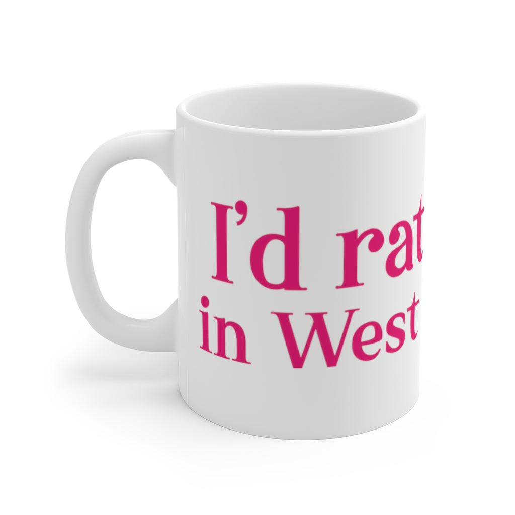 I’d rather be in West Hartford mugs. West Hartford Connecticut tee shirts, hoodies sweatshirts, mugs, and other apparel, home gifts, and souvenirs. Proceeds of this collection go to help Finding Connecticut’s brand. Free USA shipping.