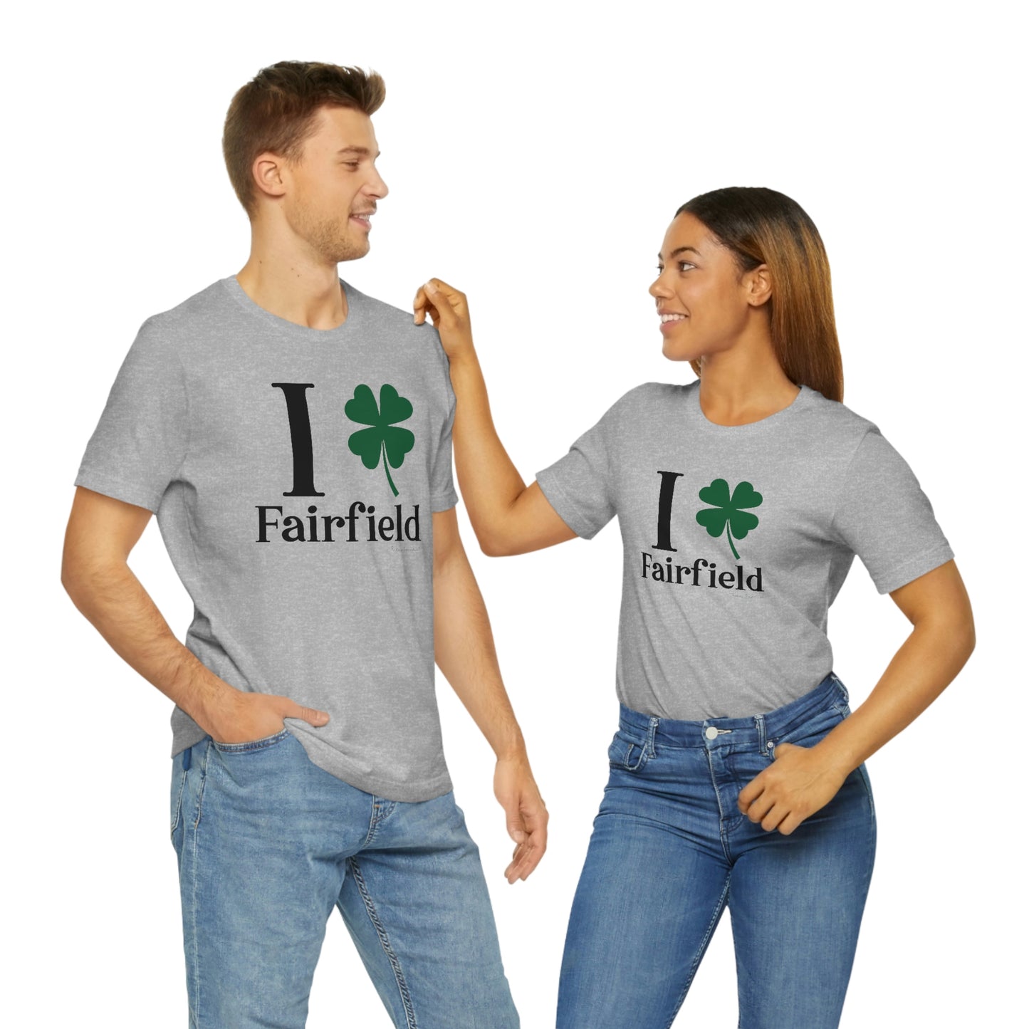 I Clover Fairfield Unisex Jersey Short Sleeve T-Shirt