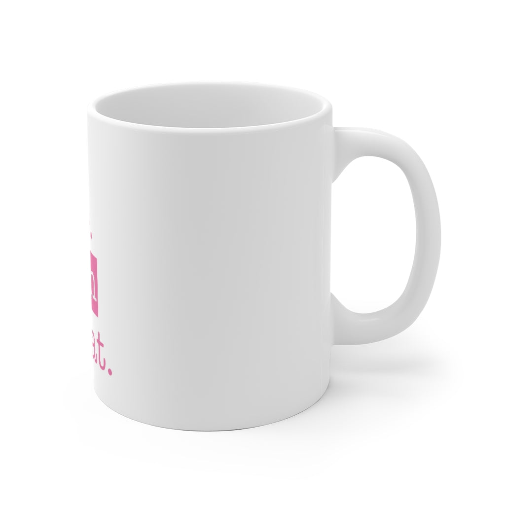 Darien Eat. Sleep. Darien. Repeat. White Ceramic Mug