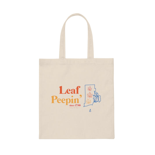 Leaf Peepin’ Rhode Island   Show your love for the fall season with this Leaf Peepin' Rhode Island  collection. From the traveler to the local, this collection is inspired for anyone who loves the crisp air and colorful autumn season. Proceeds of this collection go to help grow Finding New England's brand.