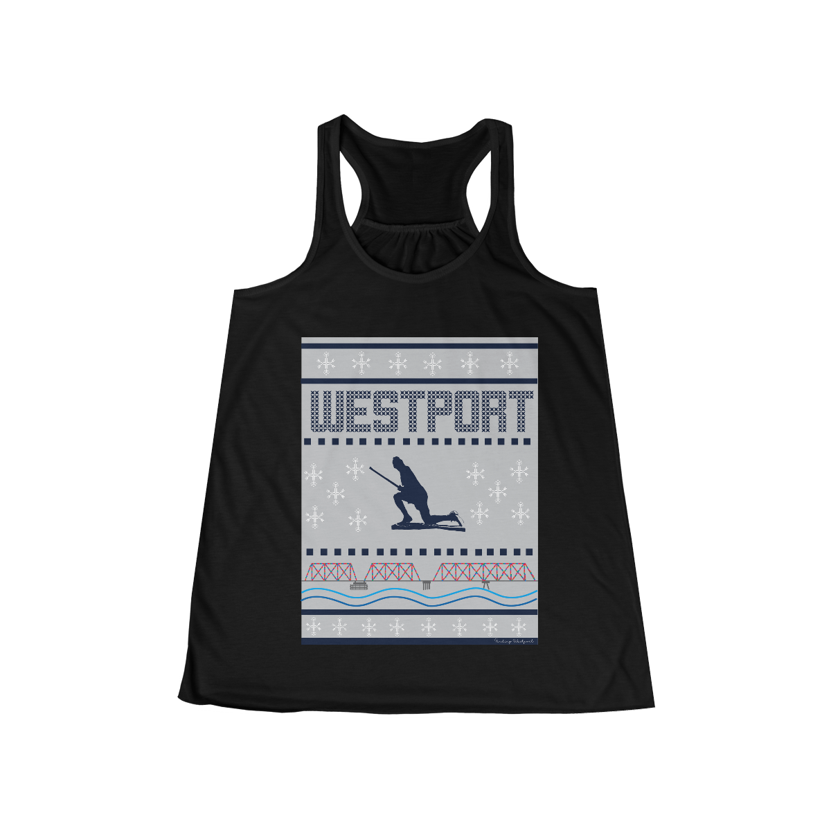 westport ct / connecticut womens tank top shirt