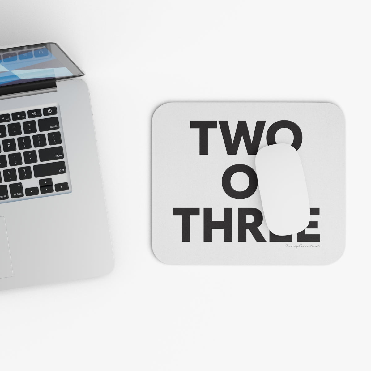 Two O' Three Mouse Pad (Rectangle)