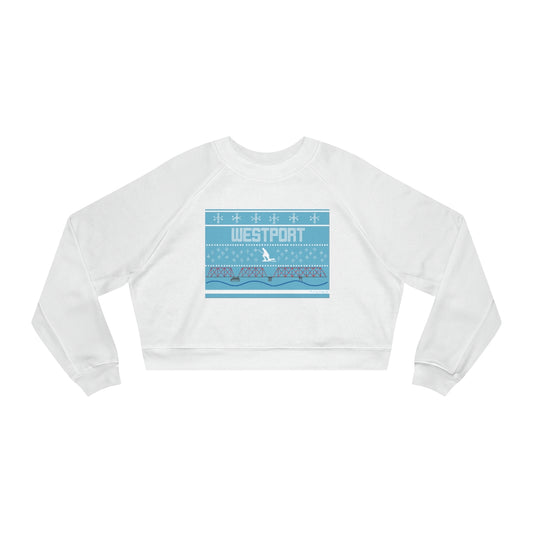 westport ct / connecticut ugly holiday sweater womens sweatshirt