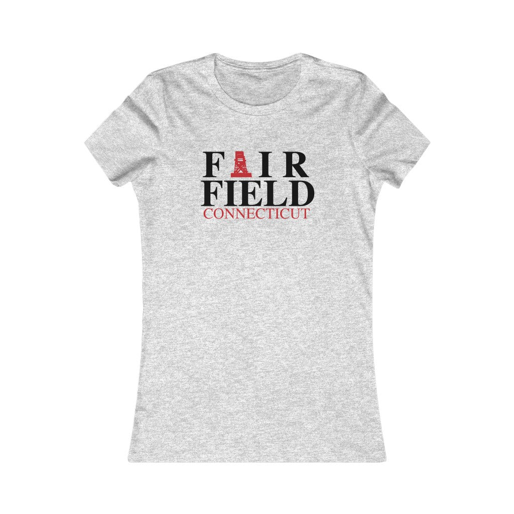 farifield ct / connecticut womens tee shirt