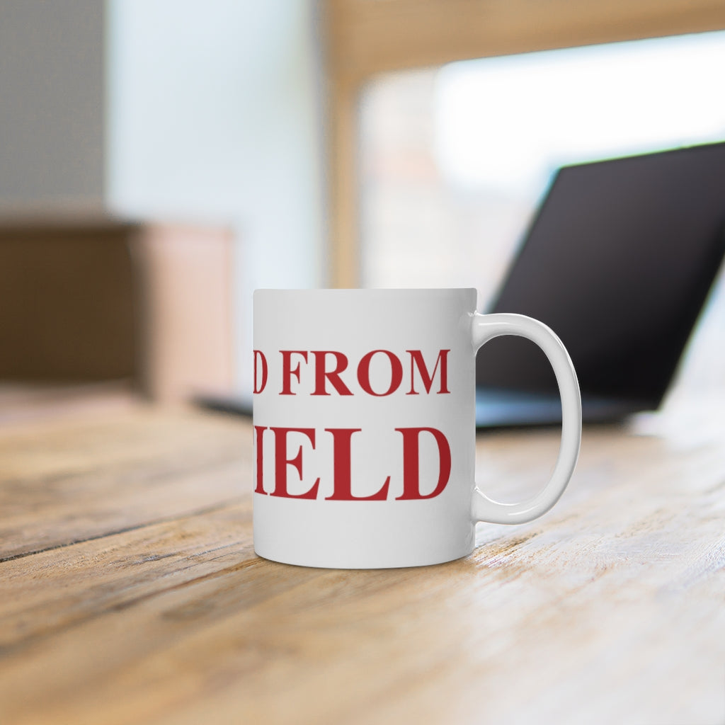 Just a kid from Fairfield White Ceramic Mug