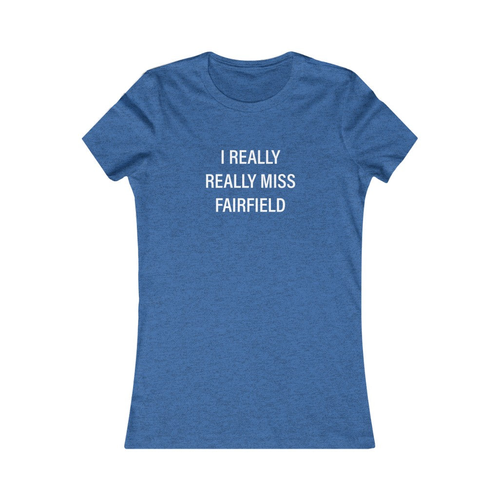 fairfield ct / connecticut womens tee shirt