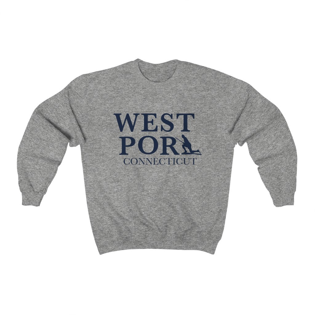 Westport Connecticut Unisex Heavy Blend Crewneck Sweatshirt