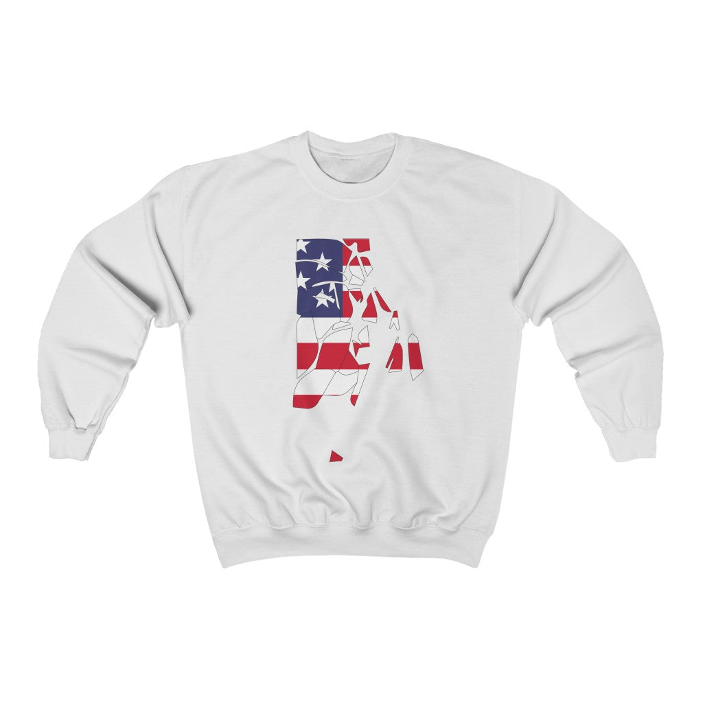 Rhode Island American Flag collection has tee shirts, mugs, reusable bags, and other apparel and gifts. All proceeds goes to help build the Finding New England brand and get our website up and going. Free shipping on all products.
