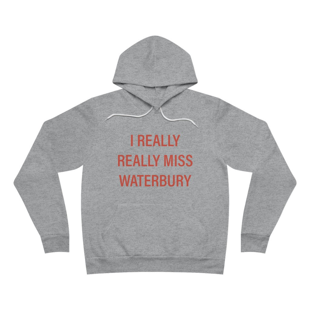 I really really miss Waterbury Unisex Sponge Fleece Pullover Hoodie