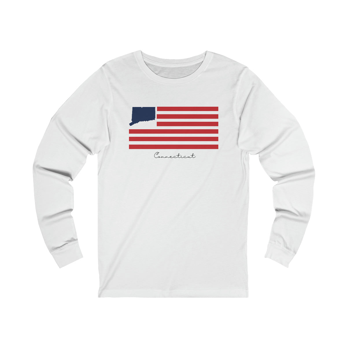 ct / connecticut unisex long sleeve tee shirt