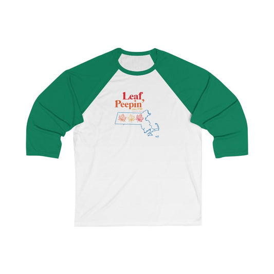 Leaf Peepin’ Massachusetts   Show your love for the fall season with this Leaf Peepin' Massachusetts collection. From the traveler to the local, this collection is inspired for anyone who loves the crisp air and colorful autumn season. Proceeds of this collection go to help grow Finding New England's brand.