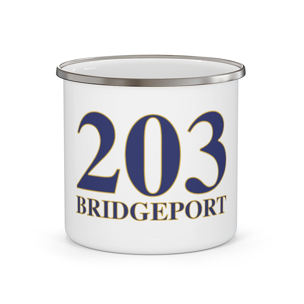 203 bridgeport camping mug  // bridgeport ct • Finding Connecticut