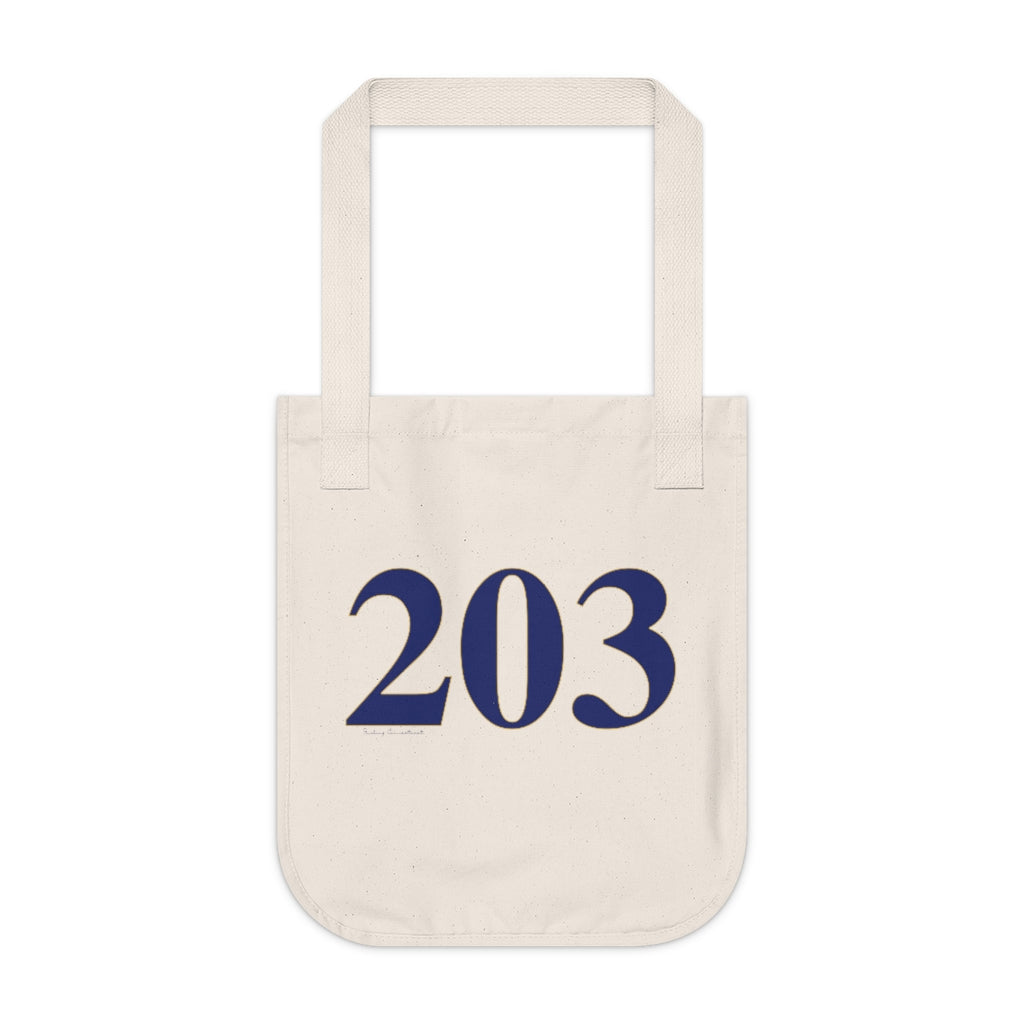 203 tote bag // connecticut gifts and merch // finding connecticut