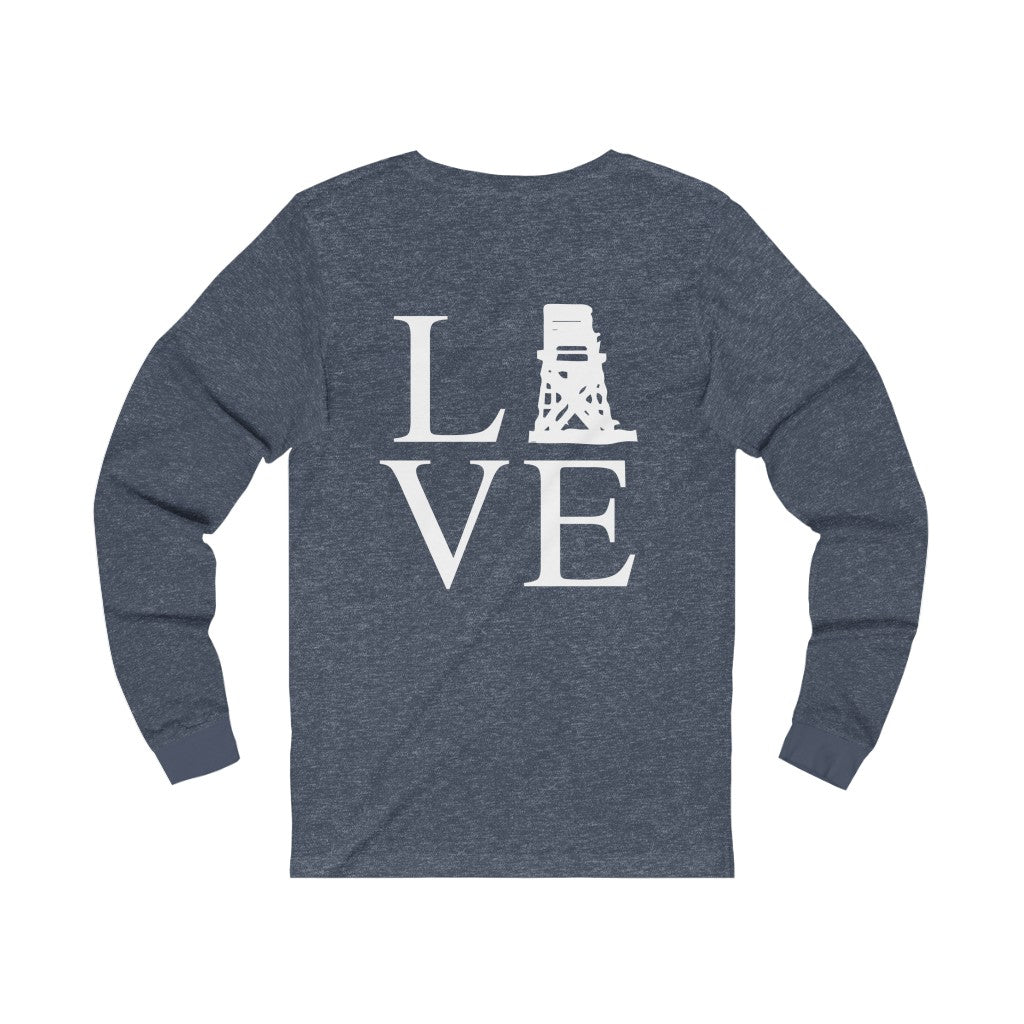 fairfield ct / connecticut long sleeve tee shirt