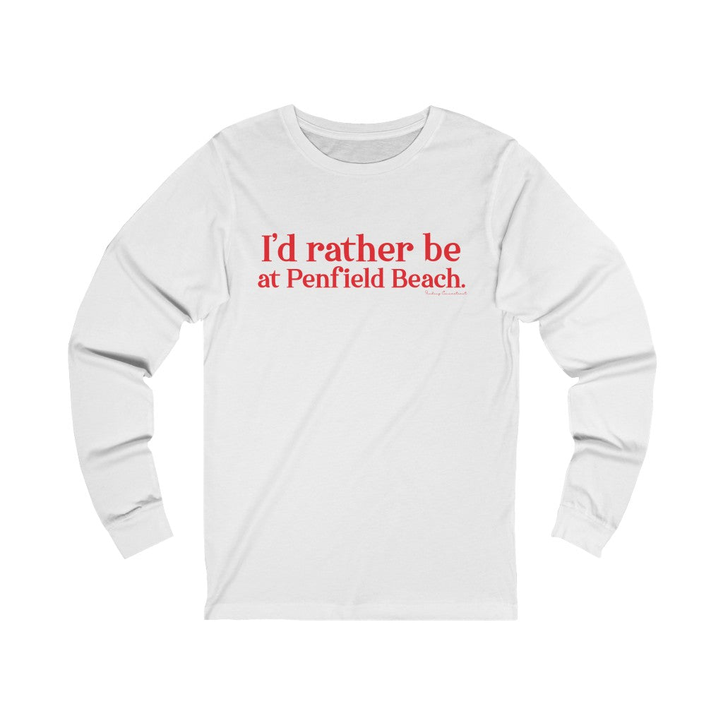 I’d rather be at Penfield Beach travel mug, hoodies, sweatshirts, shirts, home gifts and apparel. Unless noted proceeds go to help grow Finding Fairfield and Finding Connecticut brands. Free shipping on all products.