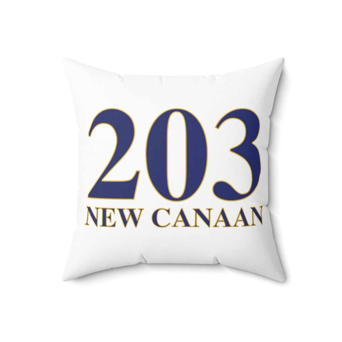 New Canaan 203 Connecticut Sherpa Fleece Blanket The 203 New Canaan Collection. Show off New Canaan and Connecticut at the same time. Colors were inspired by the Connecticut state flag. Proceeds help build Finding New Canaan and Finding Connecticut's brand.