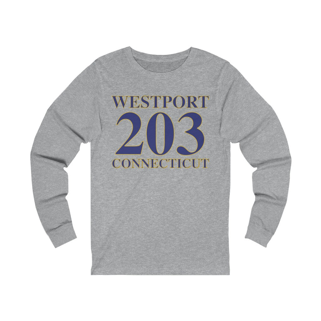 The 203 Westport Collection. Show off Westport and Connecticut at the same time. Colors were inspired by the Connecticut state flag.