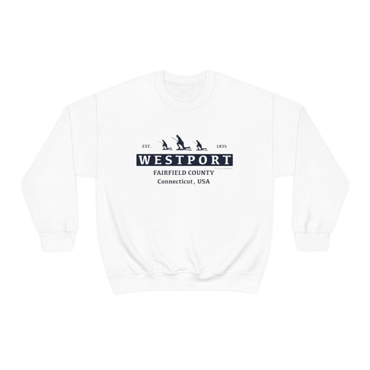 Westport Est. Unisex Heavy Blend™ Crewneck Sweatshirt