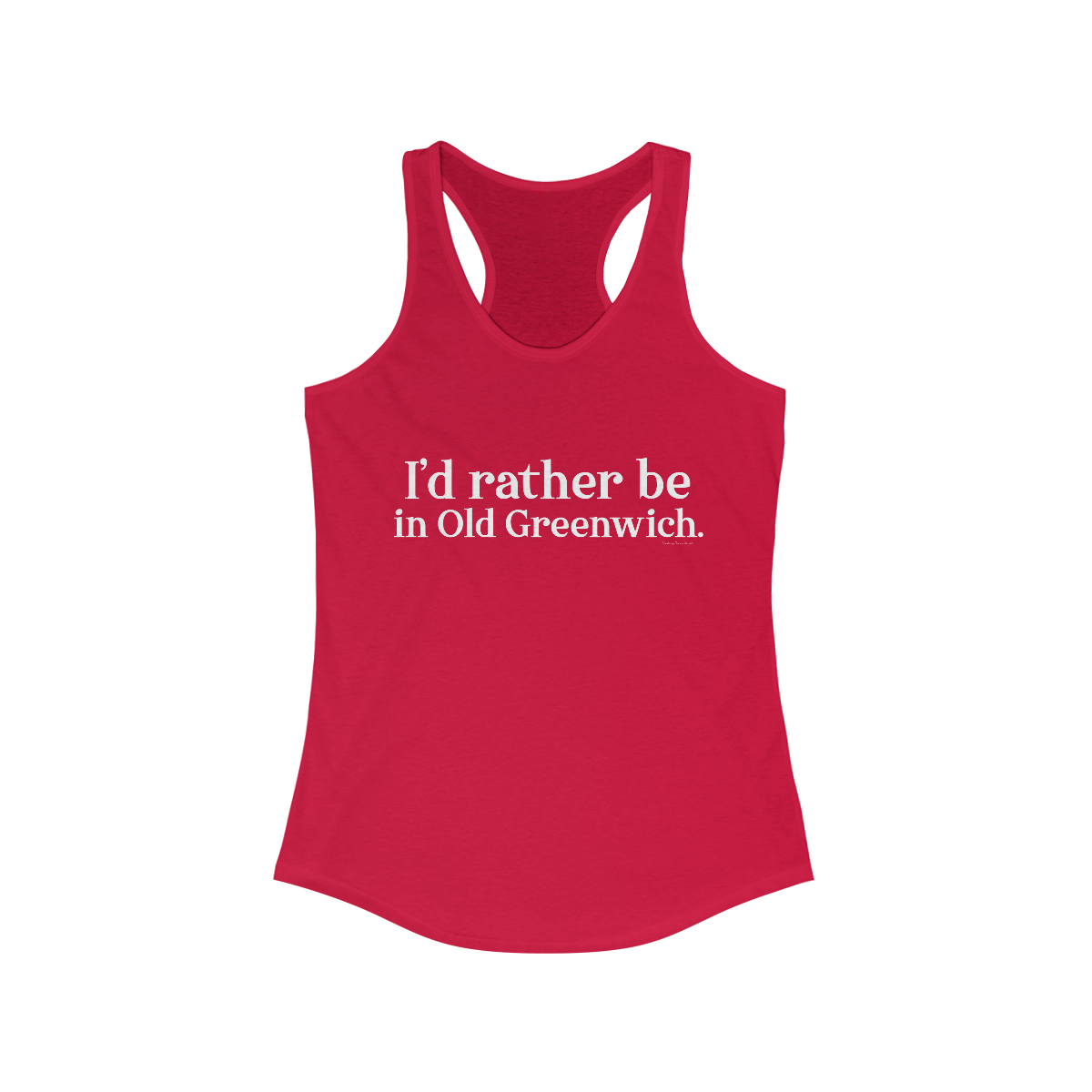 greenwich ct / connecticut tank top shirt