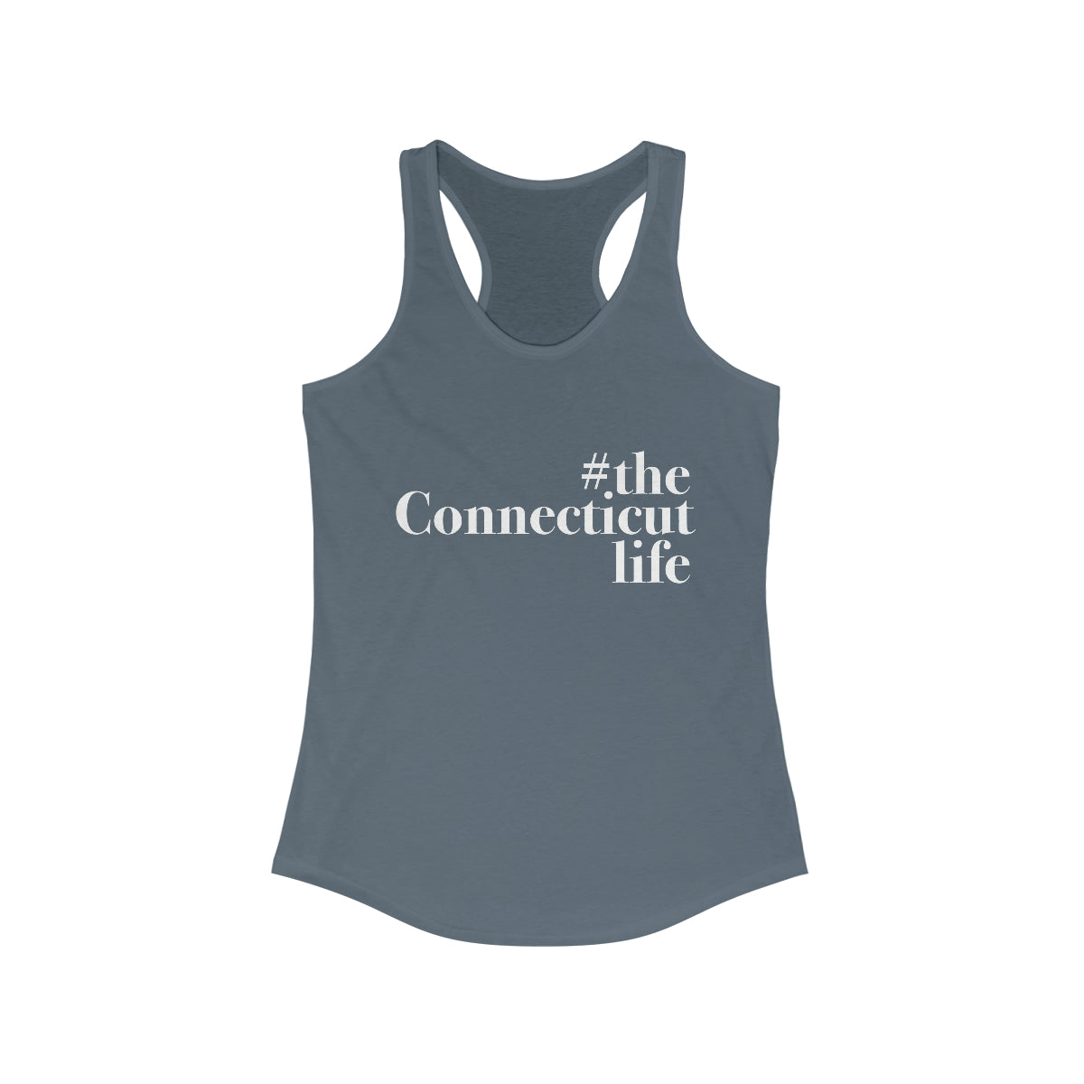 ct / connecticut womans tank top shirt