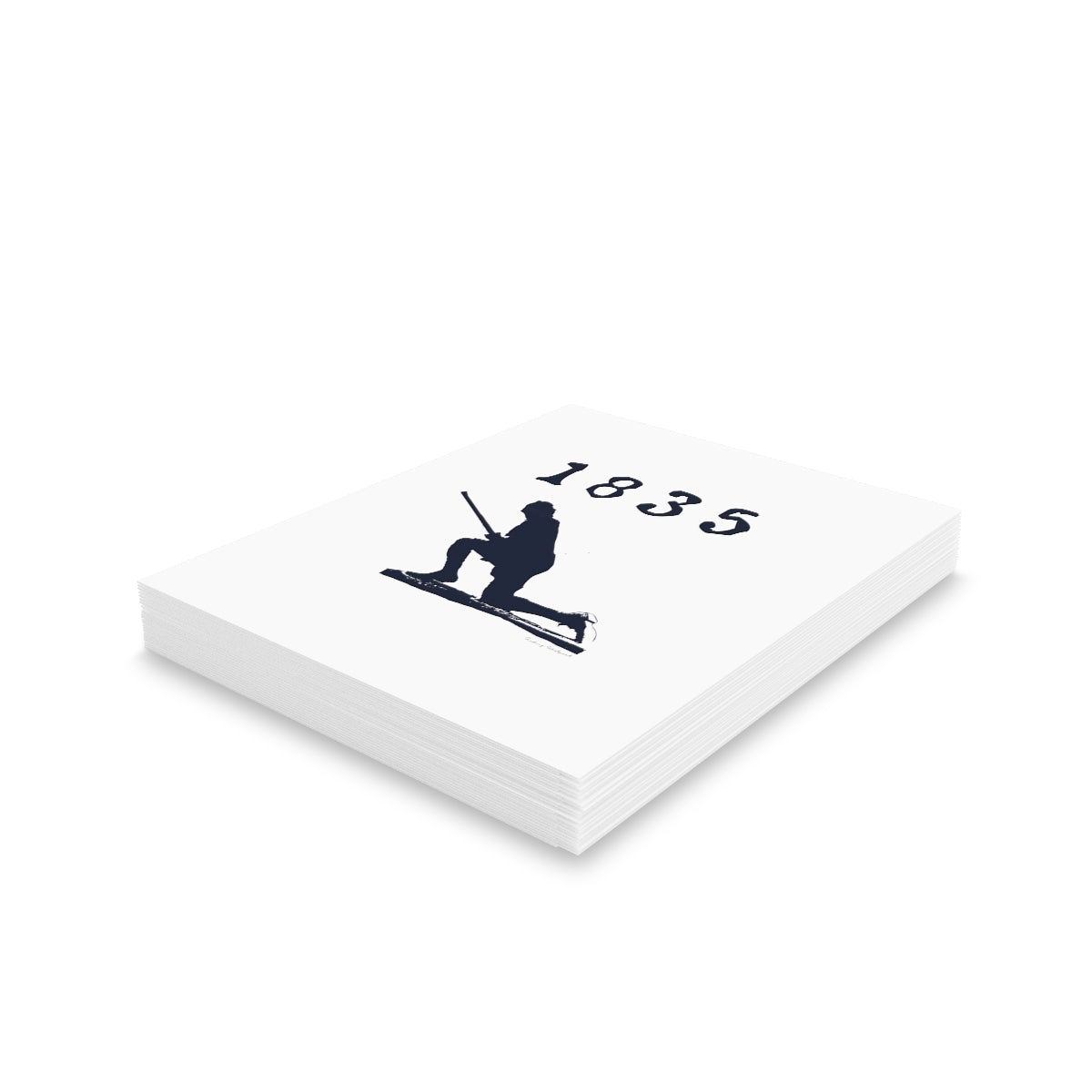 1835 Westport - Large Minuteman Greeting Cards (8, 16, and 24 pcs)