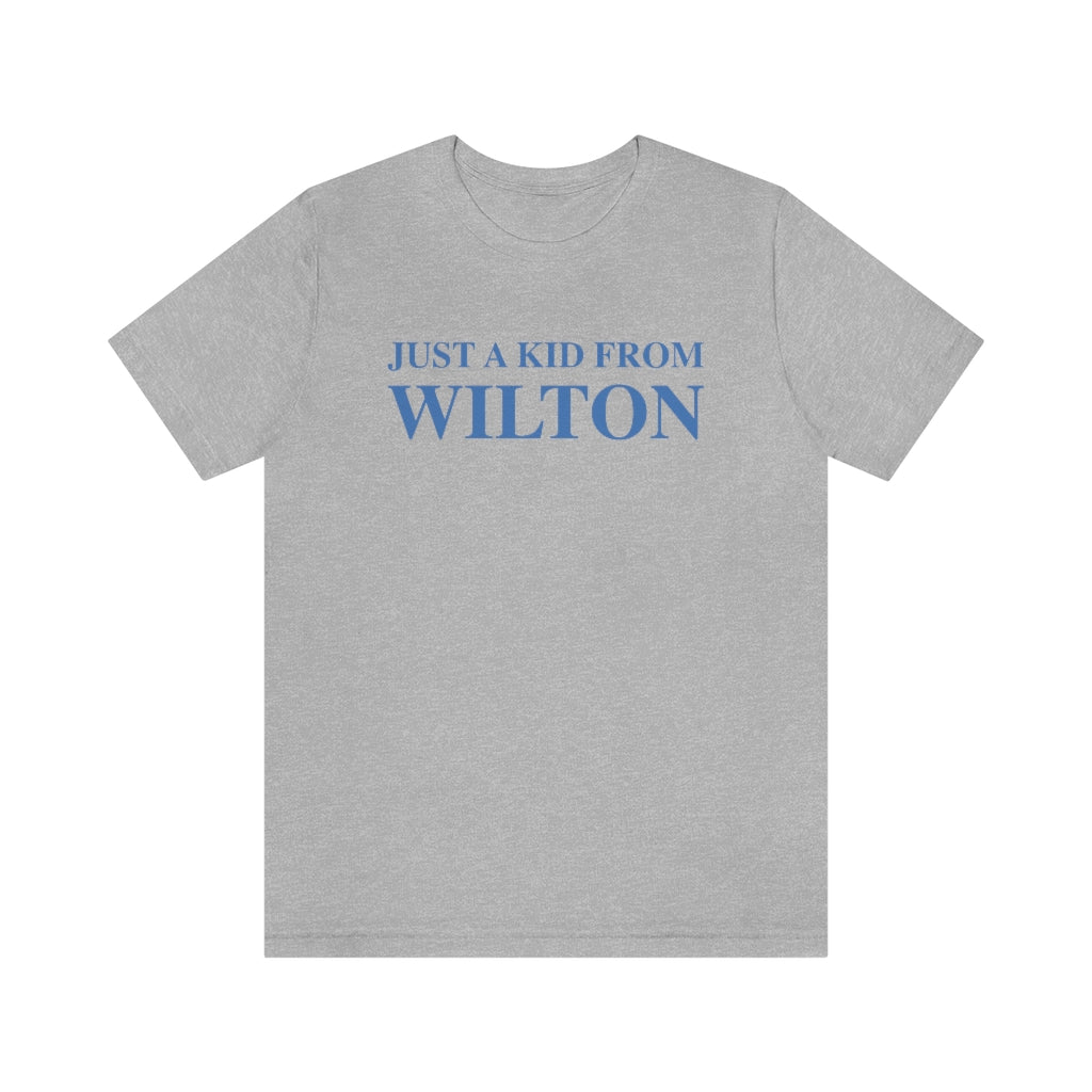 Just a kid from Wilton, Wilton, Connecticut tee shirts, hoodies sweatshirts, mugs and other apparel, home gifts and souvenirs. Proceeds of this collections goes to help Finding Connecticut’s brand. Free USA shipping