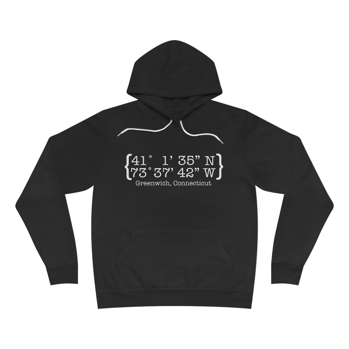 greenwich ct / connecticut unisex hooded sweatshirt hoodie