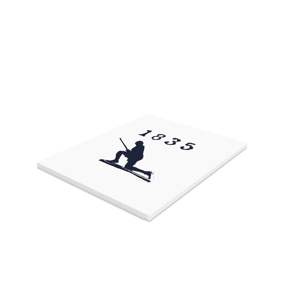 1835 Westport - Large Minuteman Greeting Cards (8, 16, and 24 pcs)