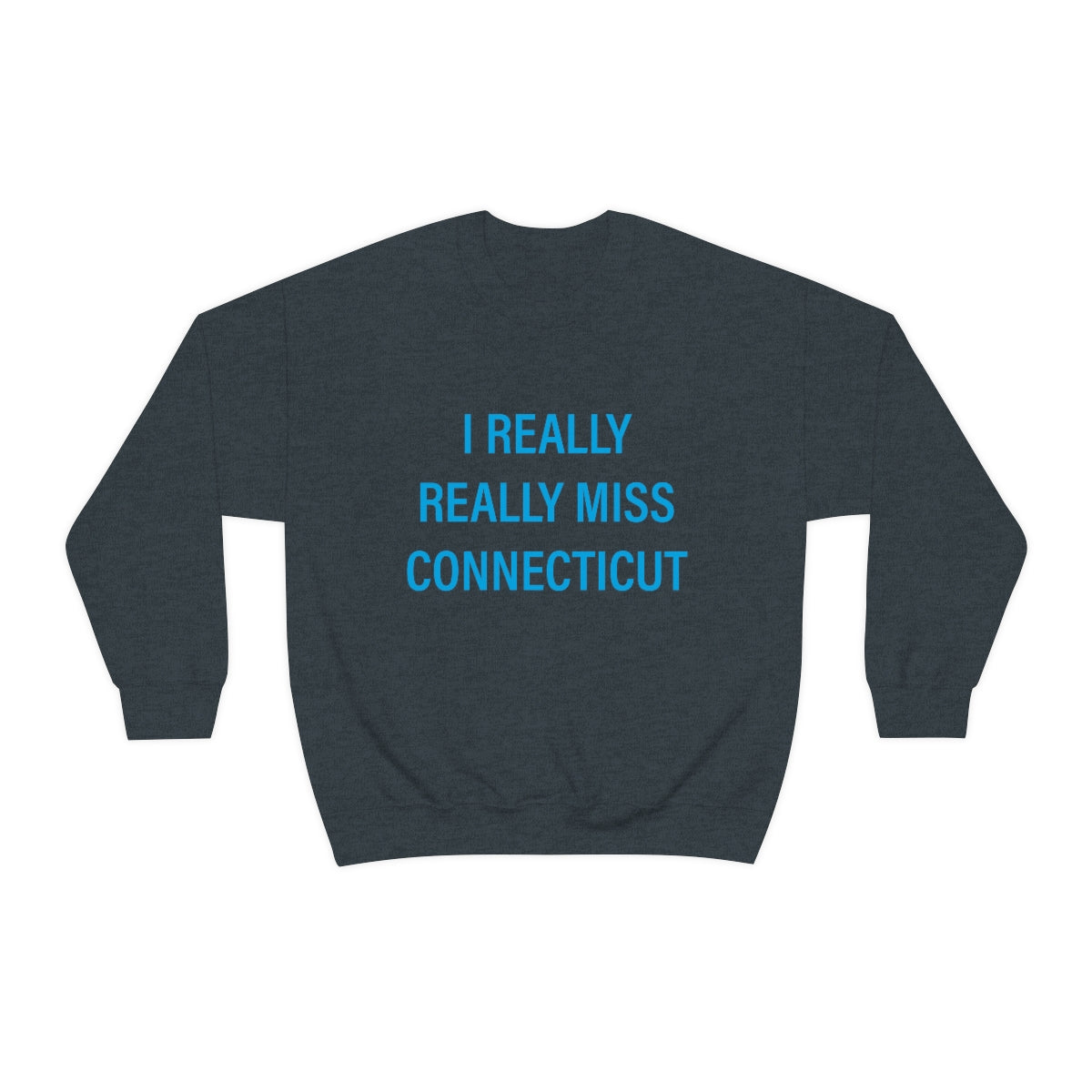 I Really Really Miss Connecticut Unisex Heavy Blend™ Crewneck Sweatshirt
