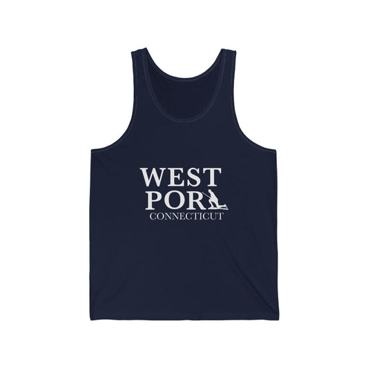 Westport Connecticut Unisex Jersey Tank