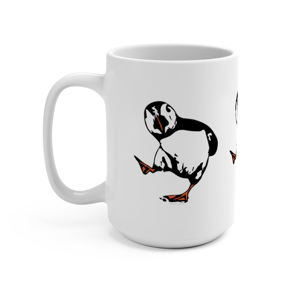 Puffin in Step. Do you love Atlantic Puffin’s? We have plenty Puffin products including tee shirts, sweatshirts, mugs, greeting cards, home decor, and more! Free USA shipping on all products.