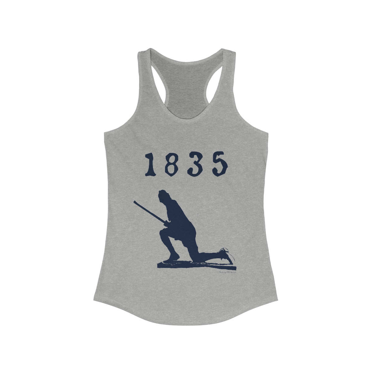 1835 Westport - Large Minuteman Women's Ideal Racerback Tank