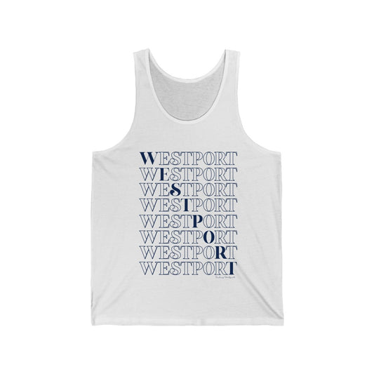 Westport on repeat tank top