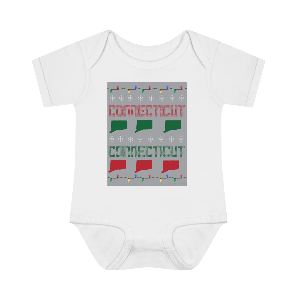 connecticut baby onesie