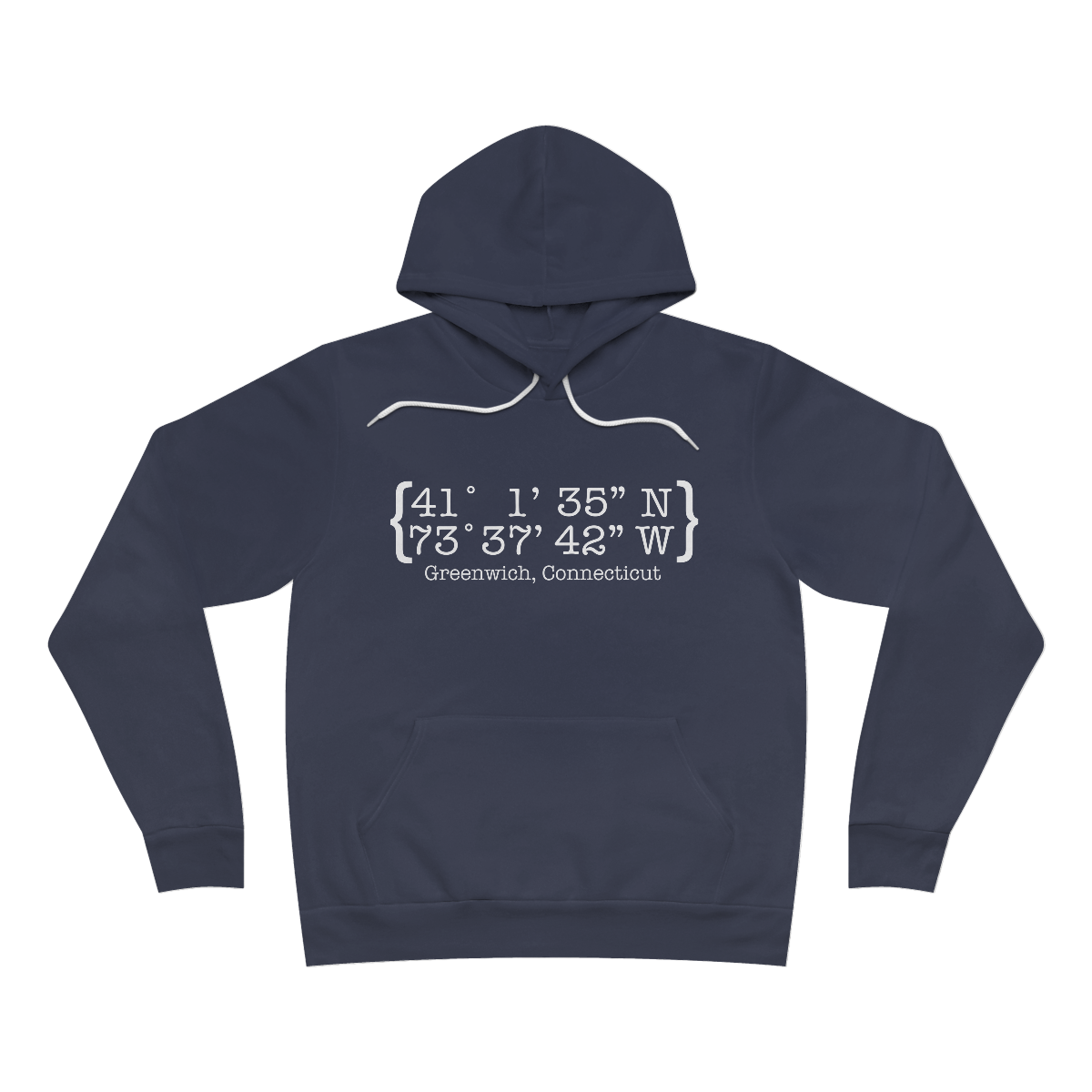 greenwich ct / connecticut unisex hooded sweatshirt hoodie