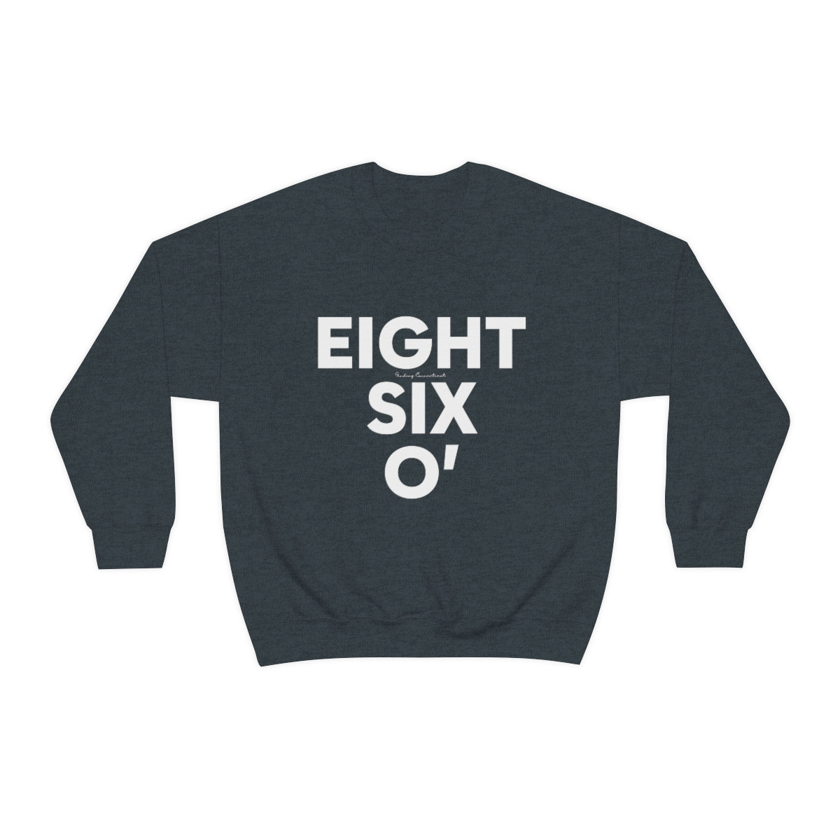 eight six oh / ct / connecticut/ 860 unisex sweatshirt
