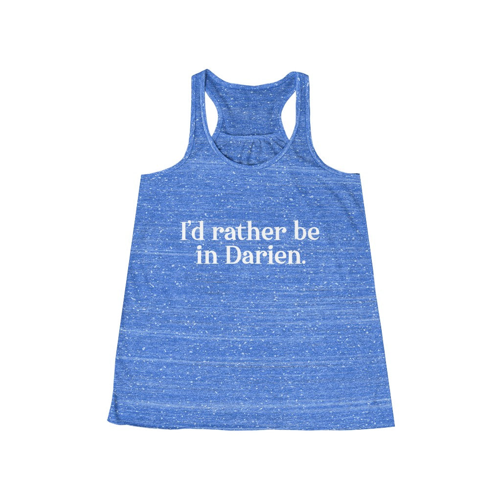 I'd rather be in darien tank top shirt
