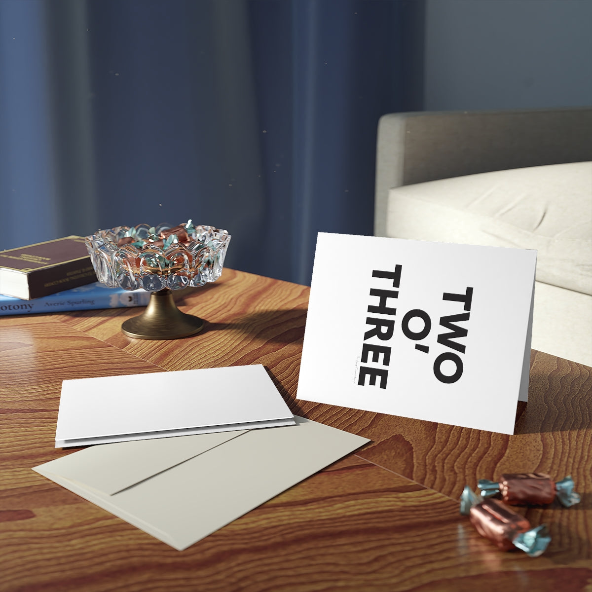 Two O' Three Greeting Cards (8, 16, and 24 pcs)