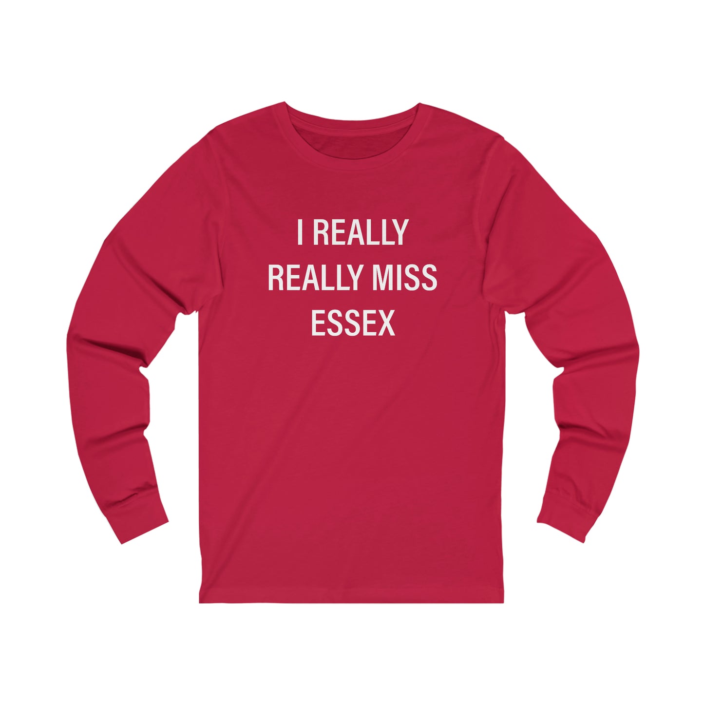 Essex connecticut long sleeve tee shirt, i really really miss essex, essex ct shirts, gifts and apparel