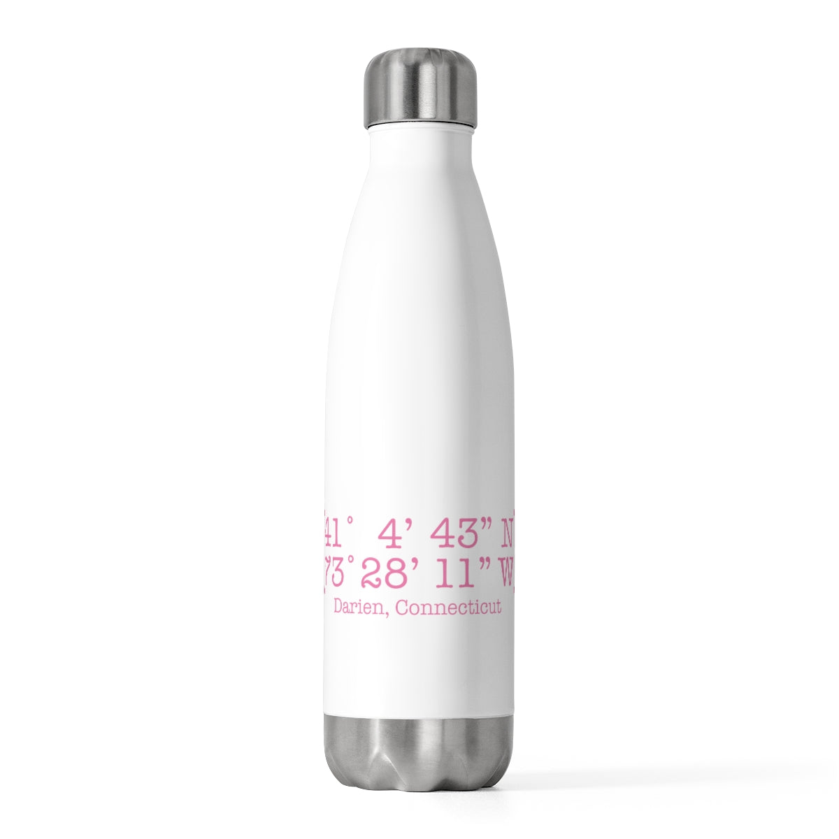 darien ct / connecticut water bottle