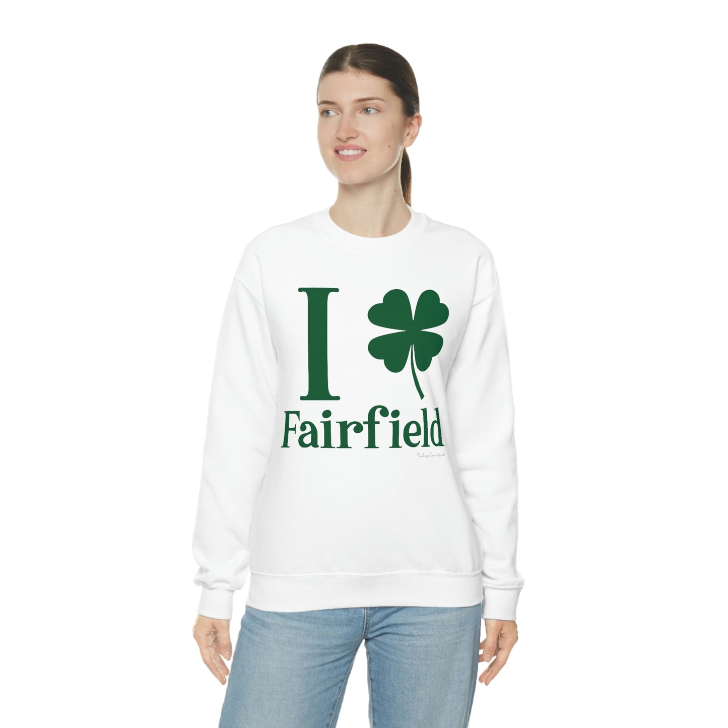 I Clover Fairfield Unisex Heavy Blend™ Crewneck Sweatshirt