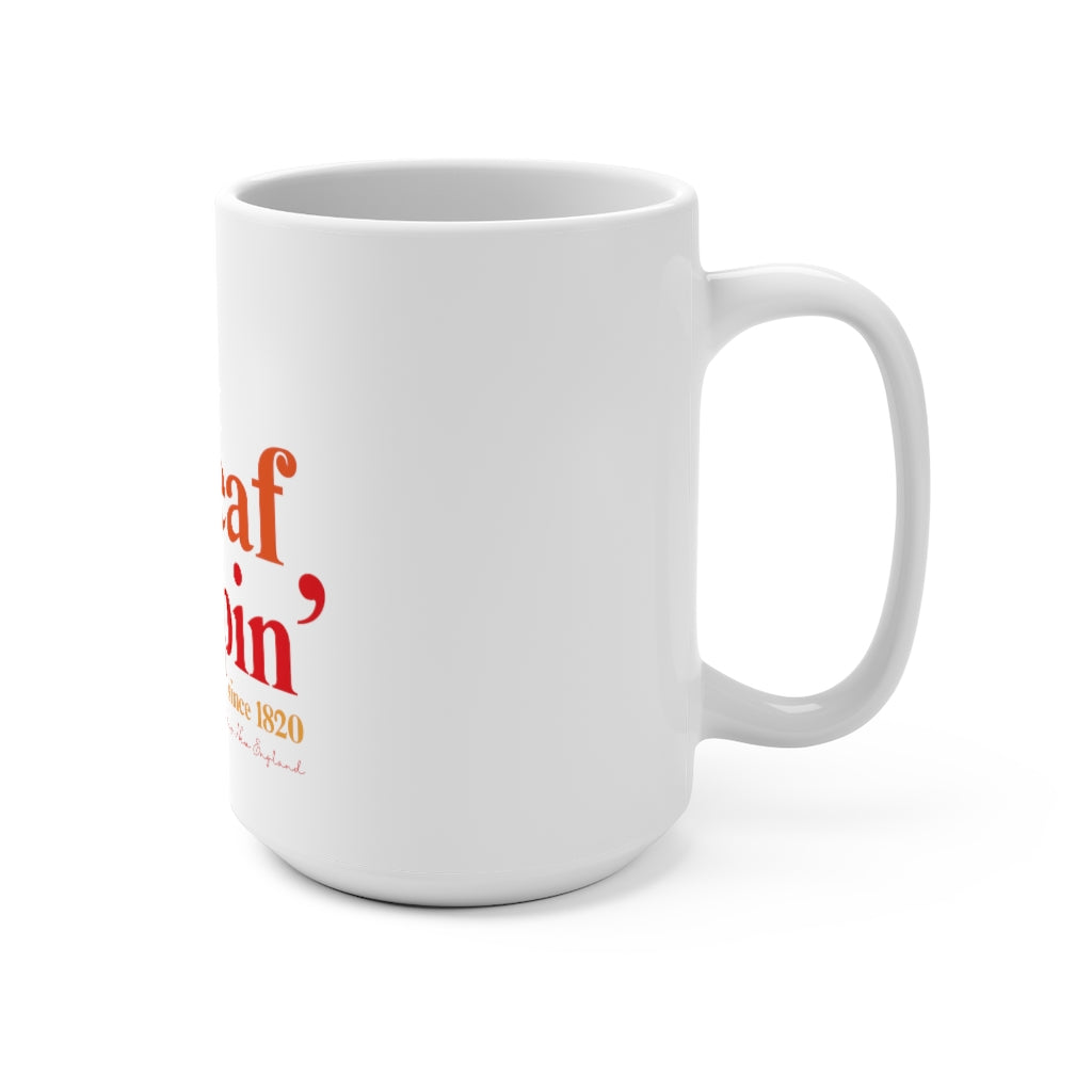 Leaf Peepin' Maine Mug 15oz