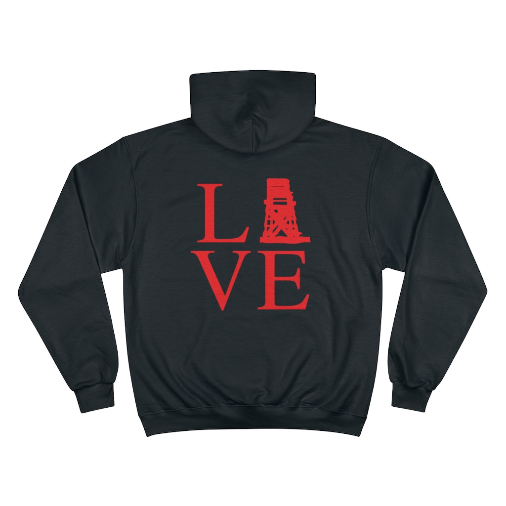 fairfield ct / connecticut hooded sweatshirt hoodie