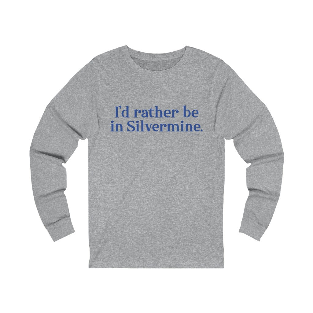 I'd rather be in Silvermine.   I’d rather be  in Rowayton  Norwalk Connecticut tee shirts, hoodies sweatshirts, mugs and other apparel, home gifts and souvenirs. Proceeds of this collections goes to help Finding Norwalk and Finding Connecticut’s brand. Free USA shipping